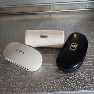 Designer Eyeglass Cases Furla DG and Jimmy Choo